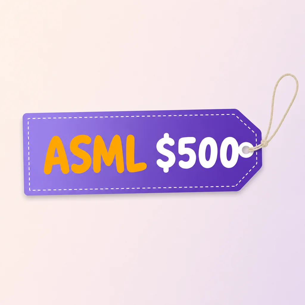 Ingyen ASML részvény új magyar eToro ügyfeleknek — akár 500 USD értékben