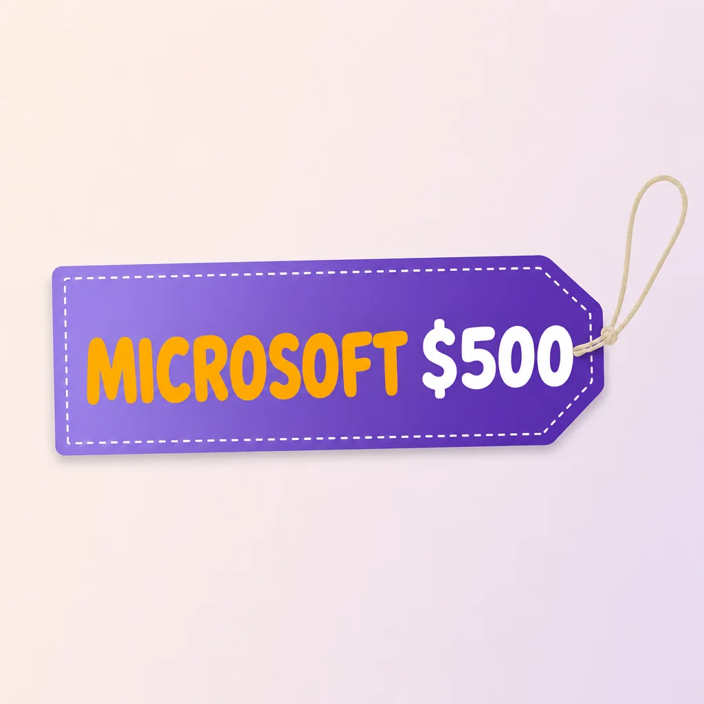 Ingyen Microsoft (MSFT) részvény új magyar eToro ügyfeleknek — akár 500 USD értékben