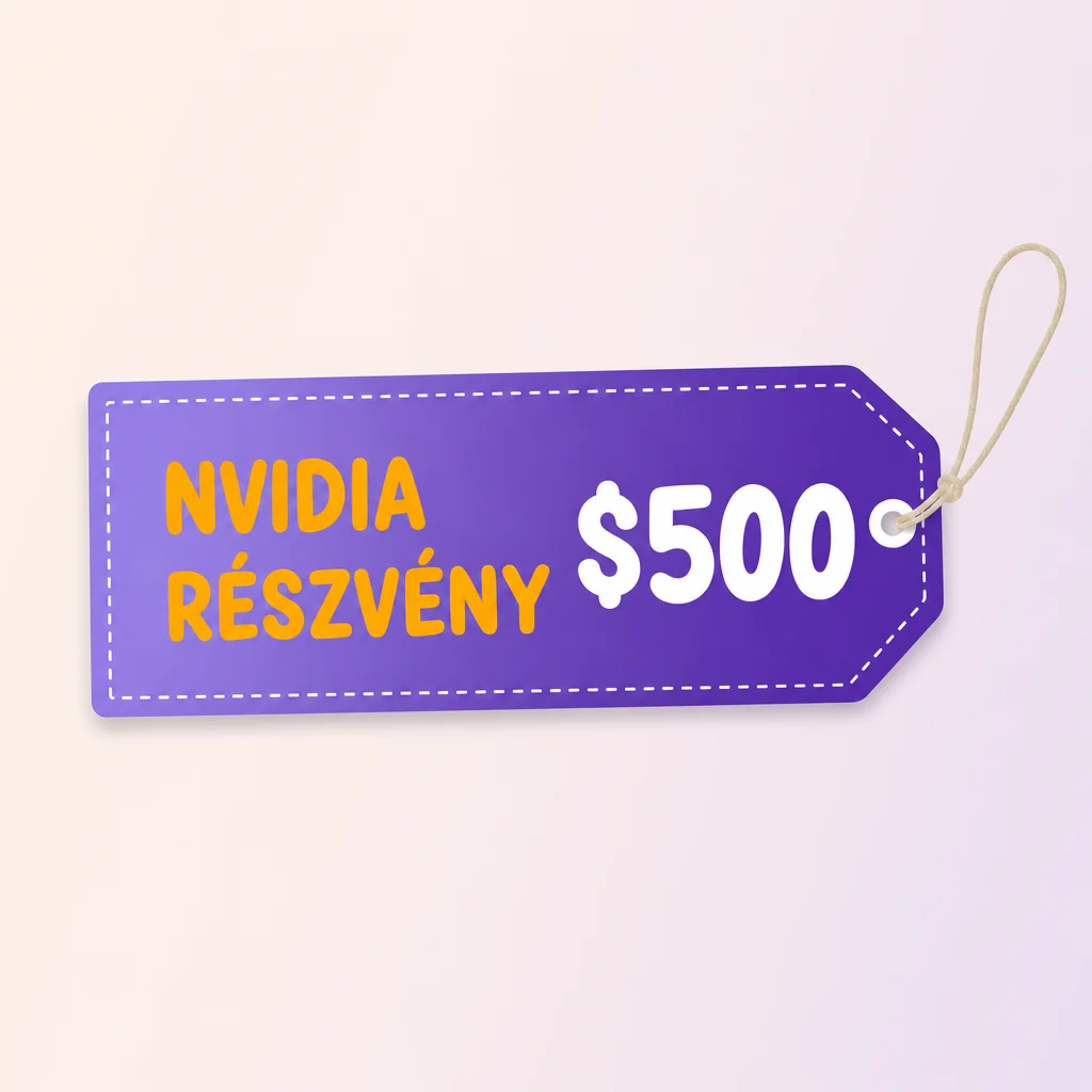 Ingyen Nvidia (NVDA) részvény új magyar eToro ügyfeleknek — akár 500 USD értékben az első befizetésért