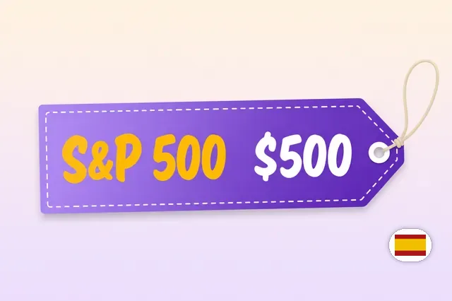 ETF S&P 500 gratis en eToro — bonus por valor de hasta 500 USD tras el primer depósito